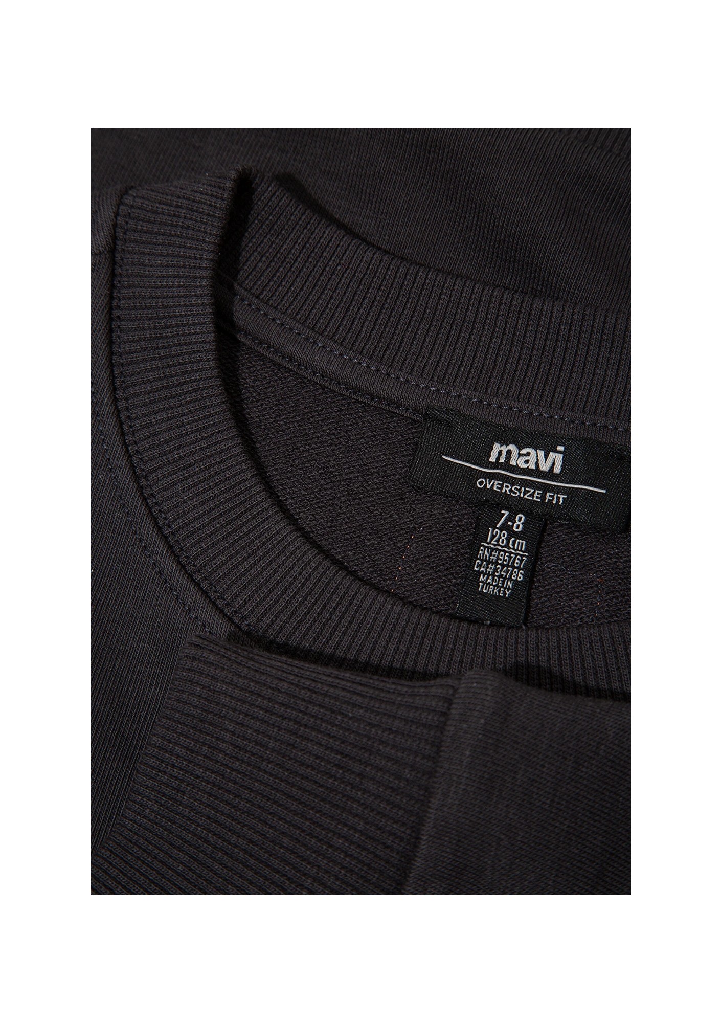 Mavi Roll Like Baskılı Antrasit Sweatshirt 6S10179-70087 görsel 4