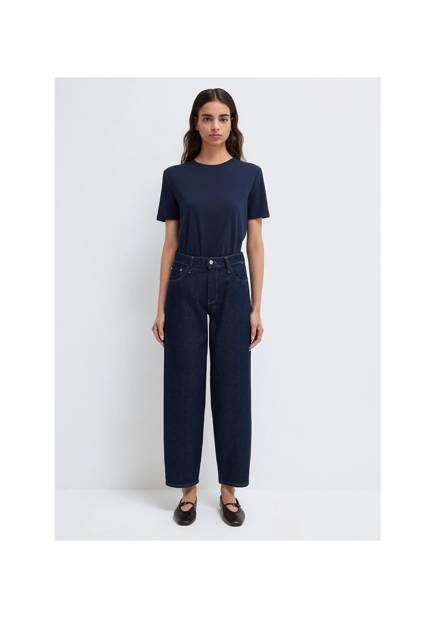 Mavi Leila Premium Blue Rinse Jean Pantolon 1010600-A3777 görsel 4