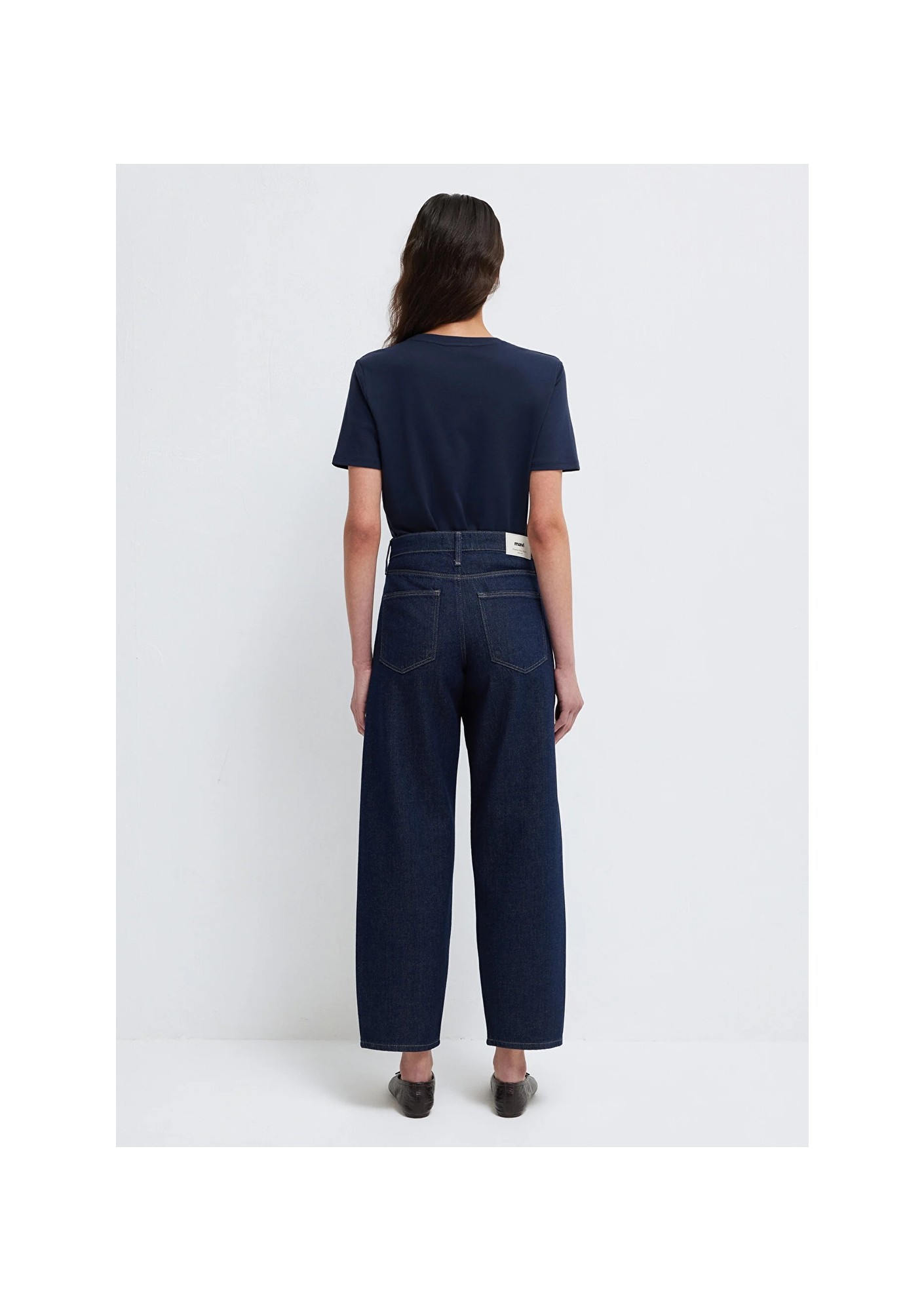 Mavi Leila Premium Blue Rinse Jean Pantolon 1010600-A3777 görsel 6
