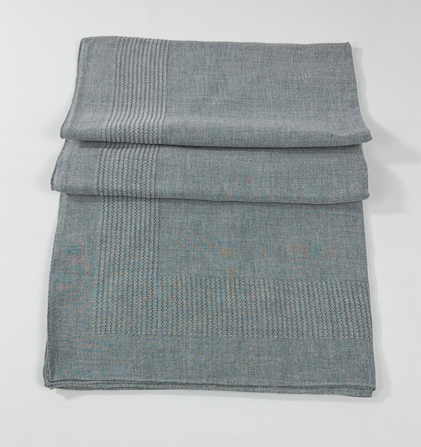 Miray Büyük Boy Pano Pamuk Eşarp - 120 x 120 - 0616-01 görsel 4