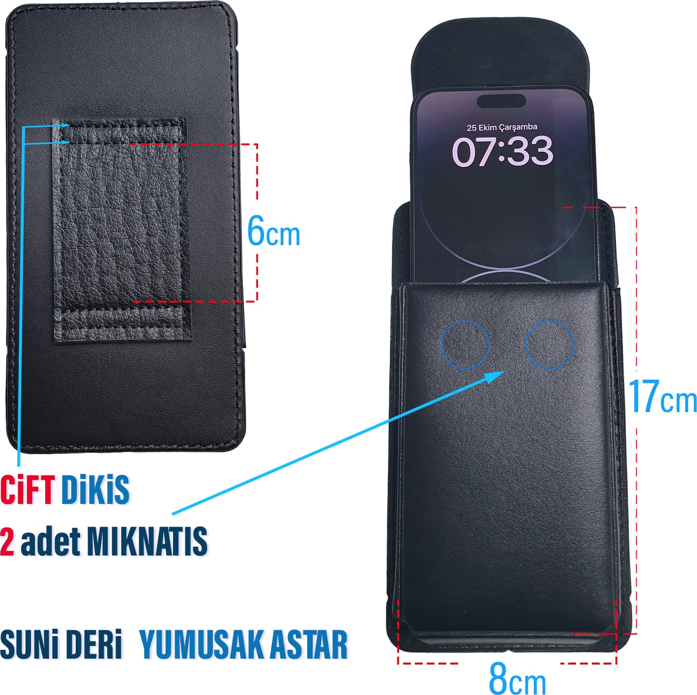 Exenar M34 5g Uyumlu Kılıf - Kemer Kılıfı -Bele Takılan Samsung Galaxy M34 Bele Takılan Kılıf görsel 3