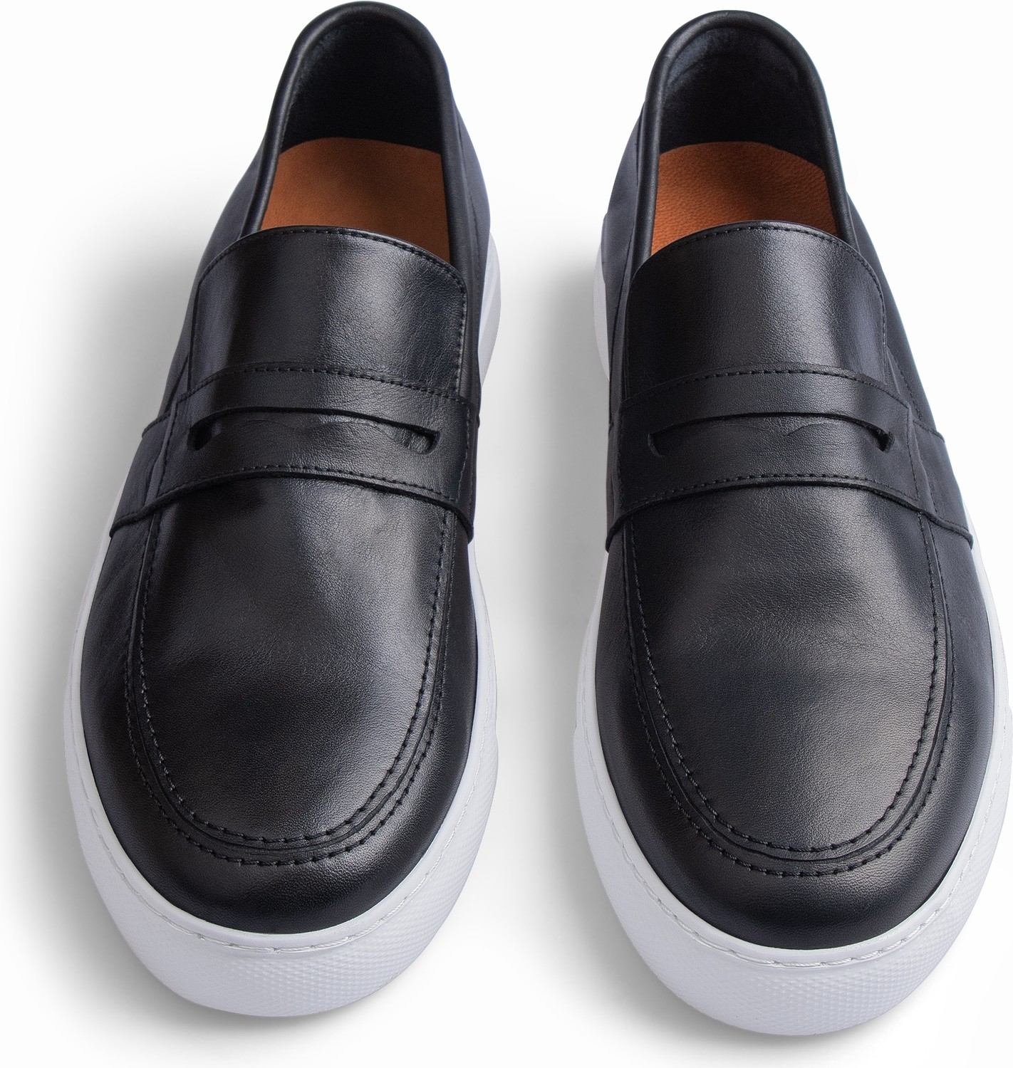CARVAO Nile Casual Hakiki Deri Loafer Siyah Erkek Ayakkabı görsel 7