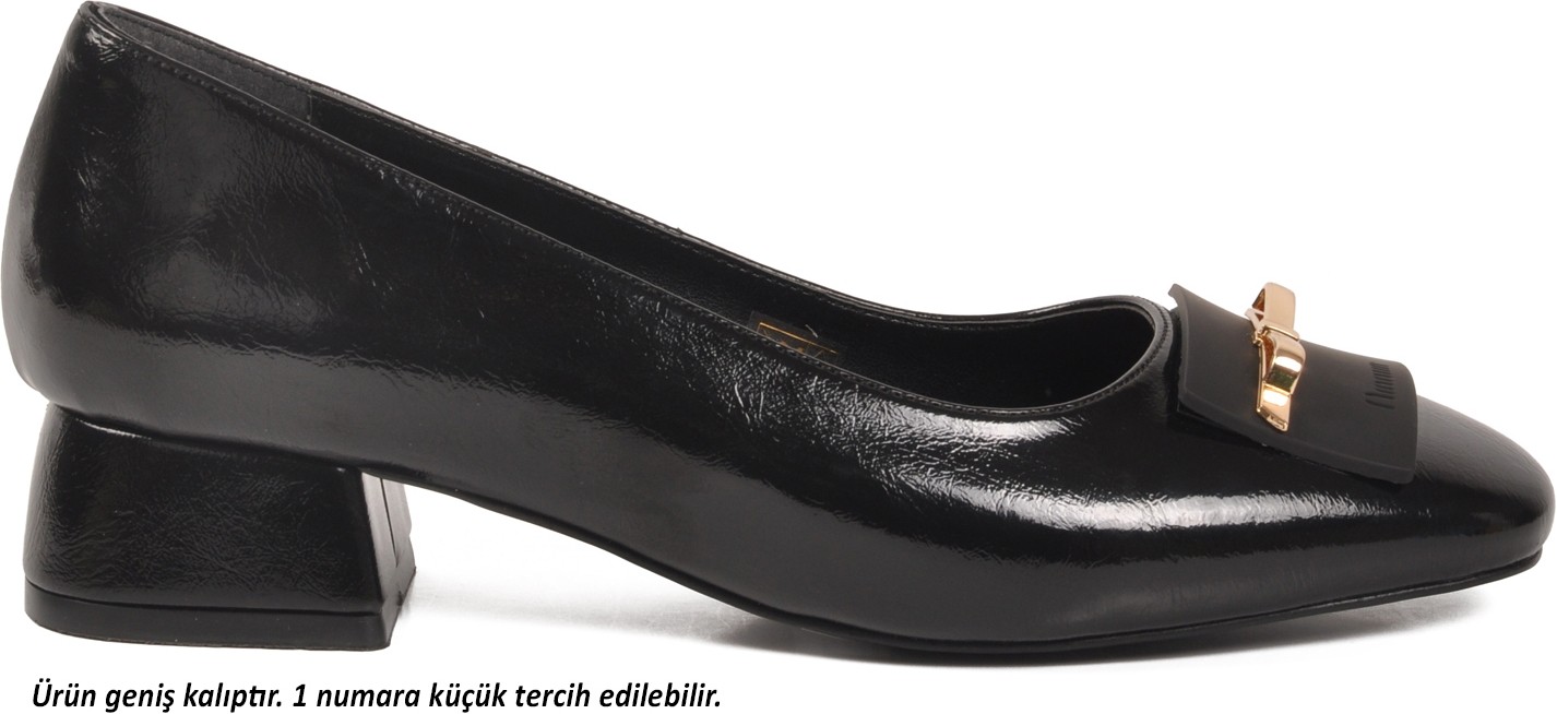 Ayakmod 608420 Z Siyah Kadın Abiye Ayakkabı görsel 3