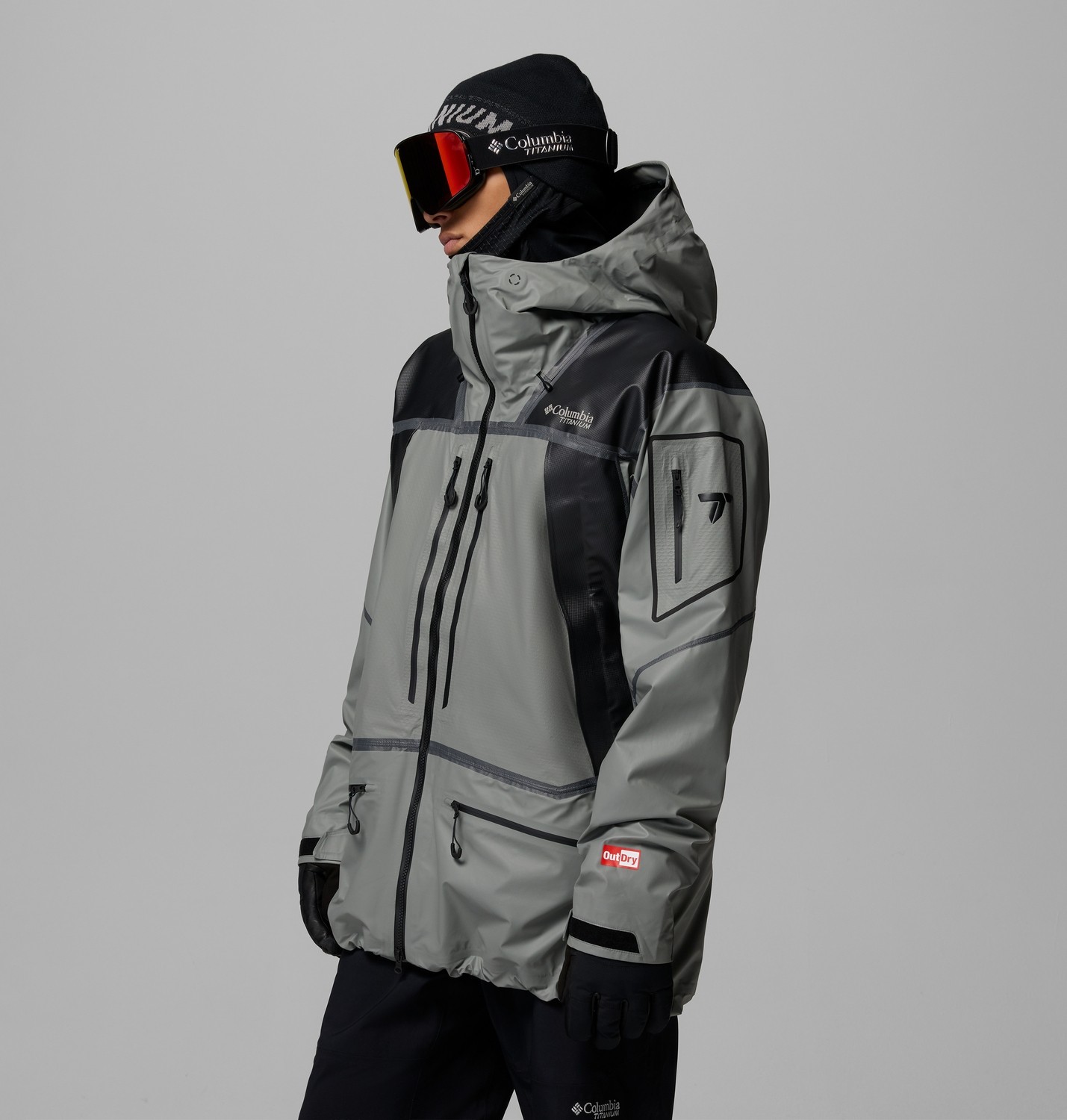Columbia Citadell Mountain Erkek Yağmurluk görsel 3