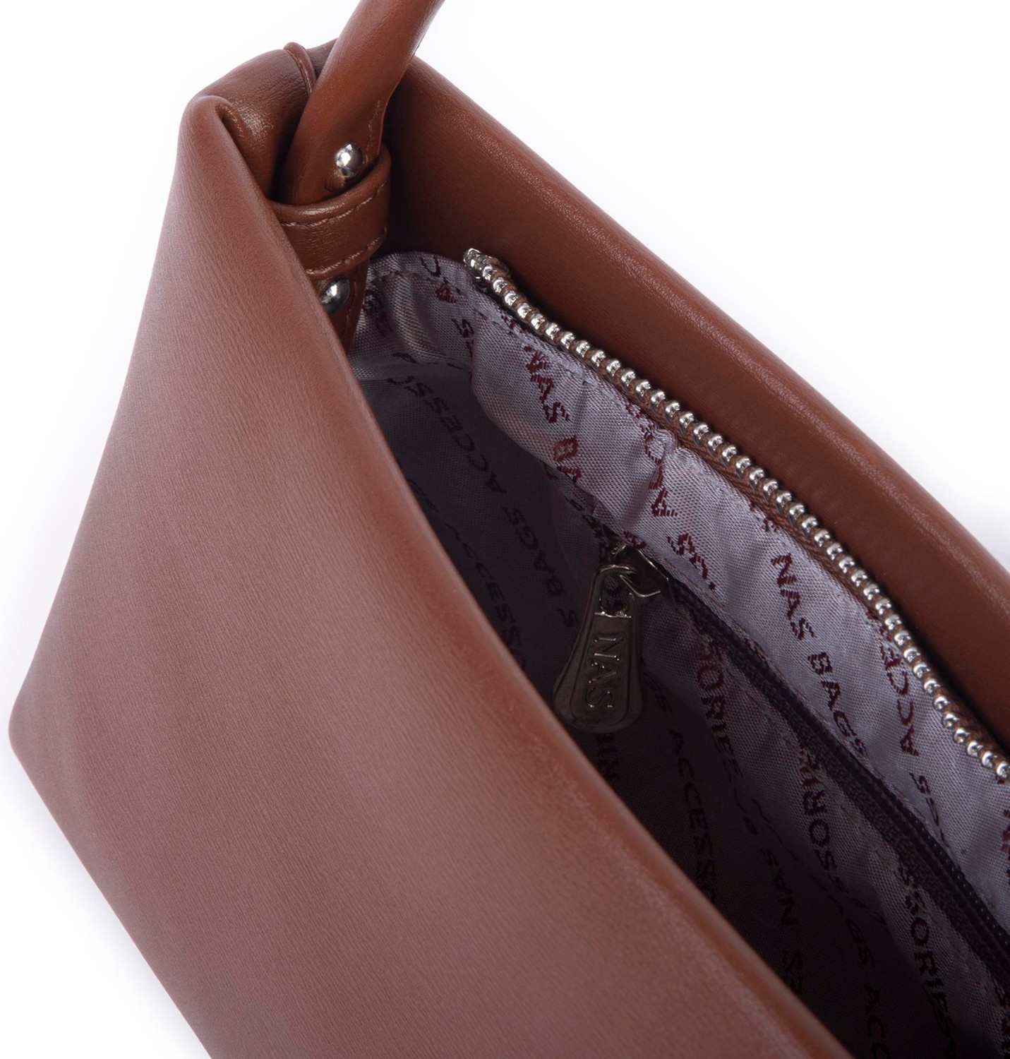 Nas Bag Kadın Basic Baget Omuz ve Çapraz Çanta Taba Kımera (27X12 cm ) görsel 4