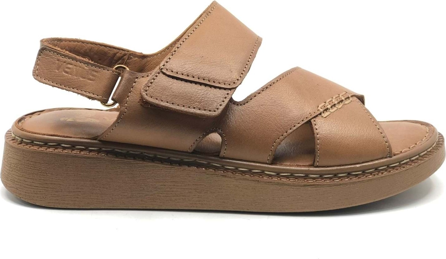 Venüs Axiz Hakiki Deri Comfort Ortopedik Kadın Sandalet