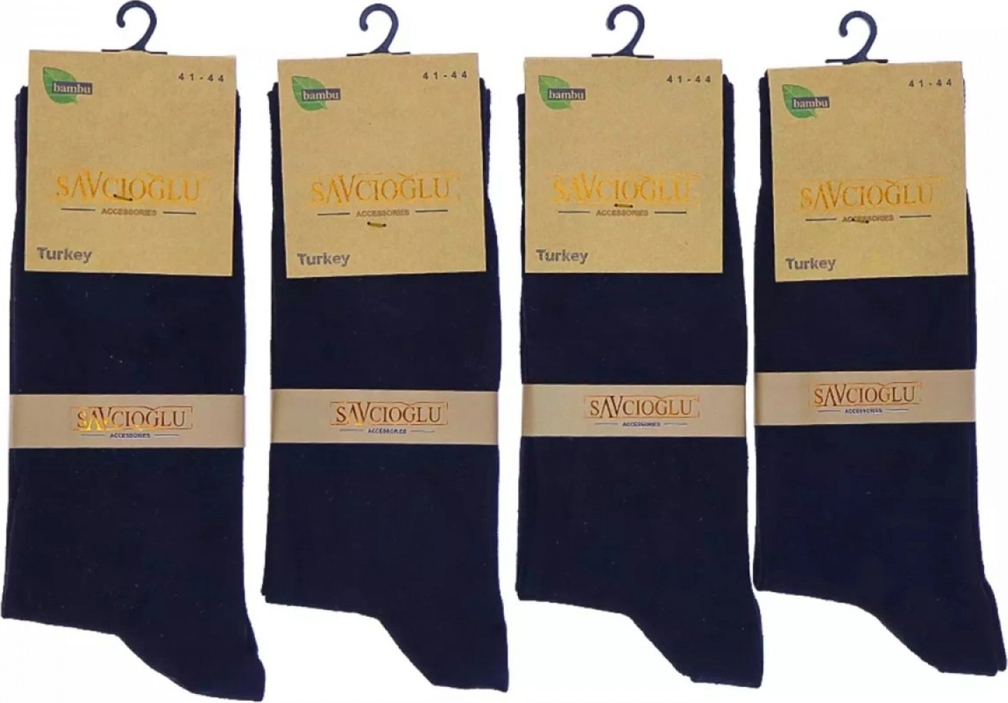 Pileli Store Savcıoğlu Bambu Erkek Çorap 6 Adet