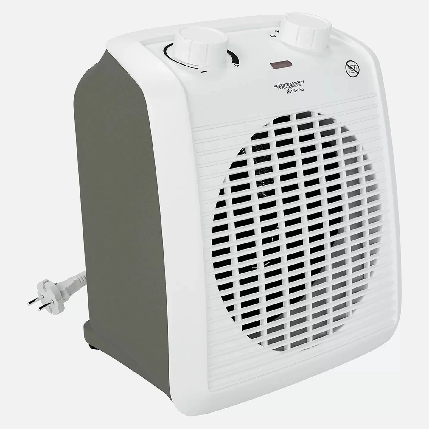 Resim Voltomat 2000W 2 Kademeli Termostatlı Elektrikli Fanlı Isıtıcı 