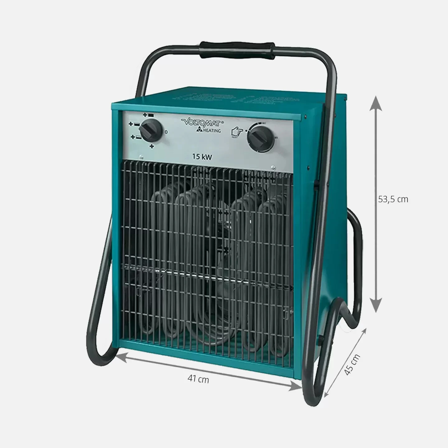 Resim Voltomat Ipx4 15000W Termostatlı Şantiye Isıtıcısı 