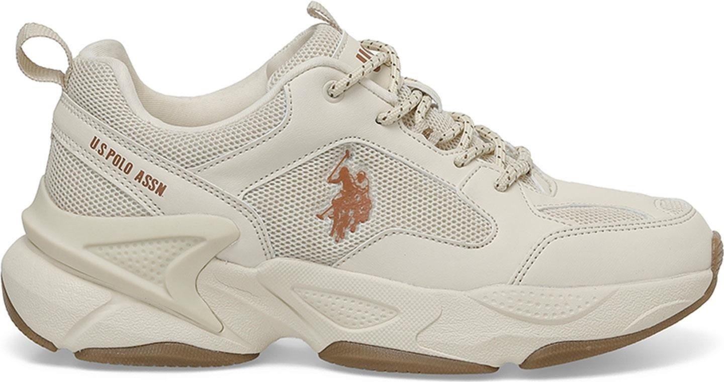 U.S. Polo Assn. A10151351012010 4m Maybe Wmn 4fx Bej Kadın Sneaker Ayakkabı