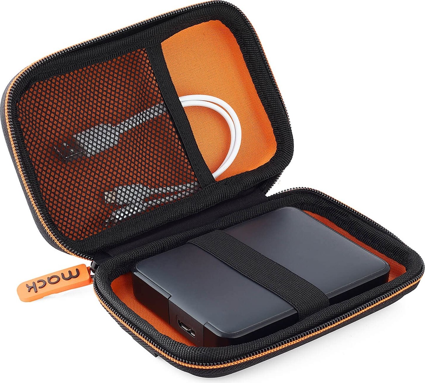 Odea Mack MCC-4008 2.5 Hard Disk Kılıfı Siyah Turuncu görsel 2