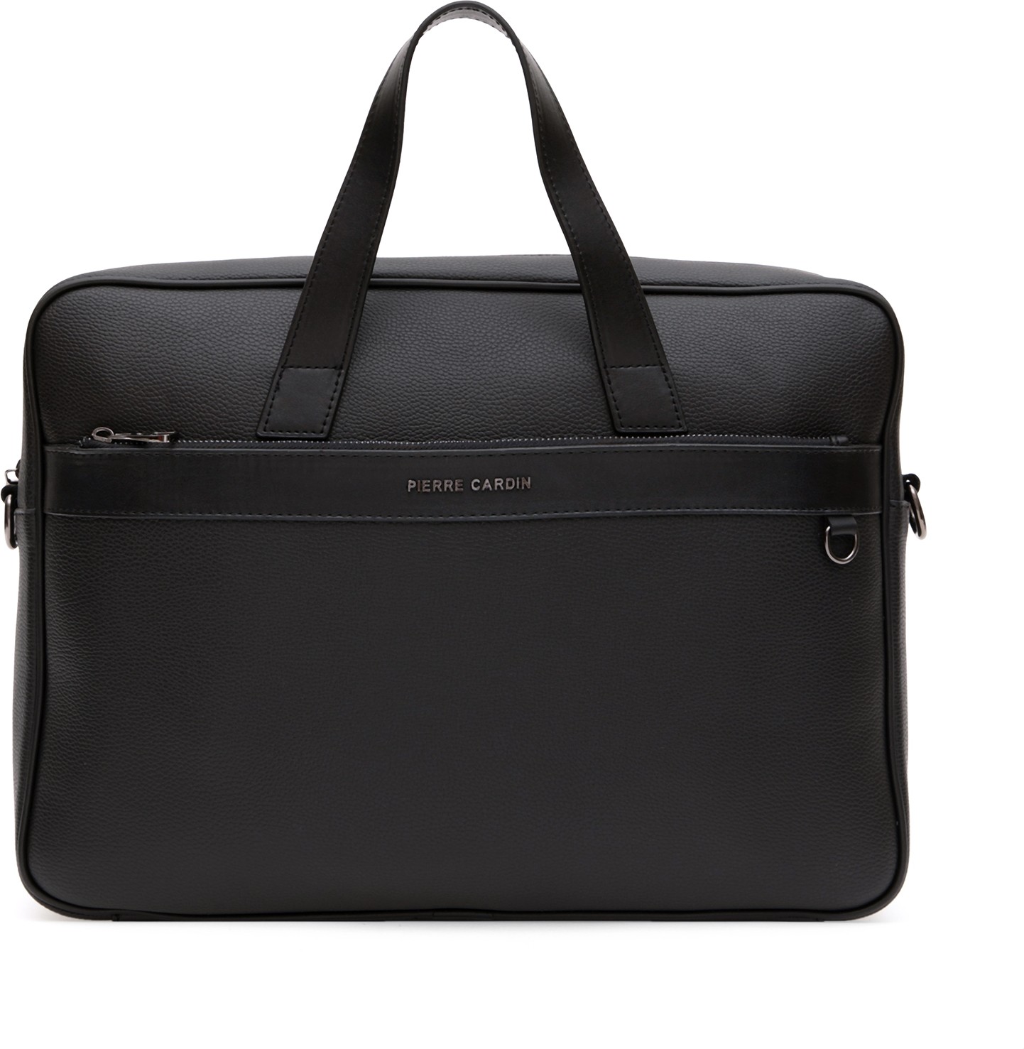Pierre Cardin Erkek Erkek Siyah Evrak Çantası 50301238-VR046 görsel 2