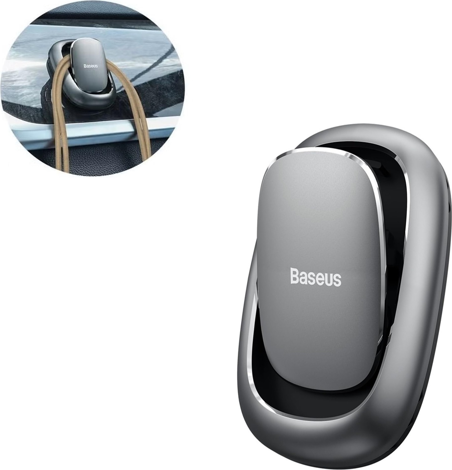 Baseus Beetle Araç Askısı, Koyu Gri