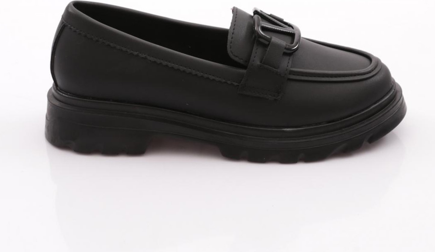 DGN 2621153 Kadın Tokalı Loafer Ayakkabı