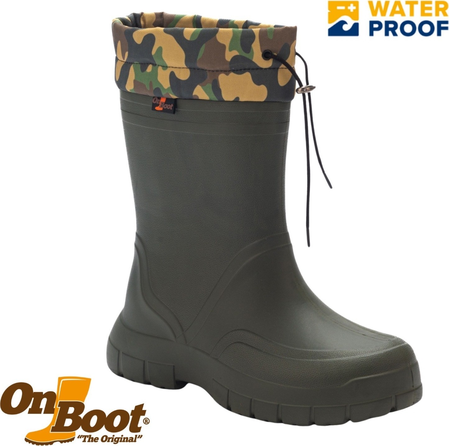 Onboot Eva Hafif Su Geçirmez Kısa Bağlı Av İş, Yağmur Bahçe Çizmesi 2006 görsel 5