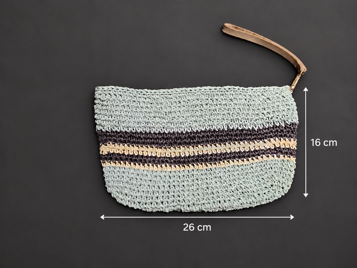 Ören Bay Kadın El Yapımı Clutch Yazlık Çanta görsel 2