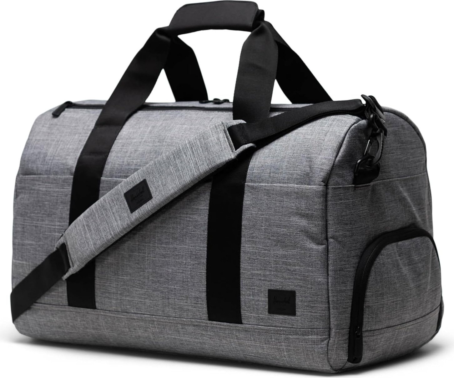 Herschel Novel Duffle Tech El Valizi 11291 Raven Crosshatch Std görsel 5