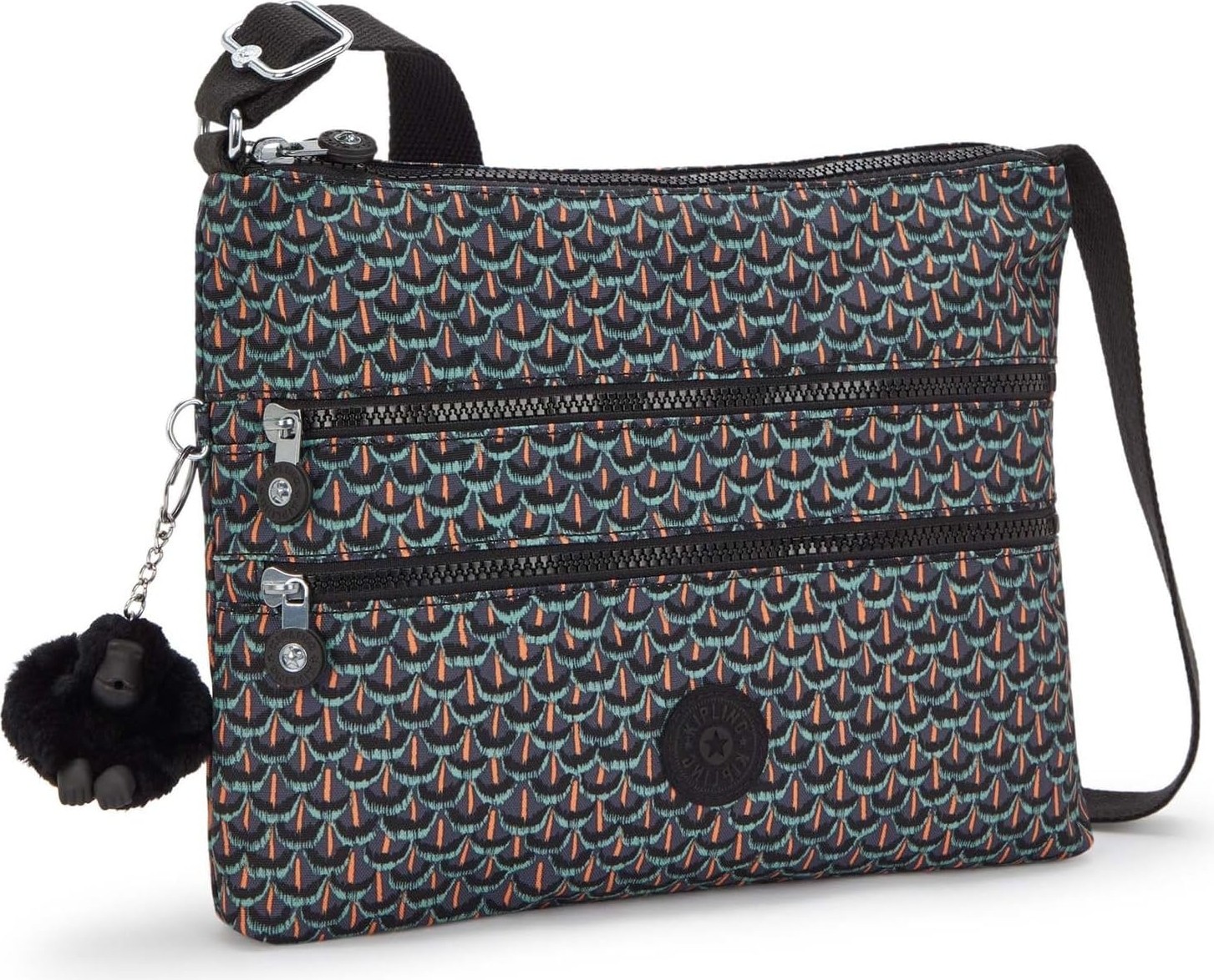 Kipling Alvar Basic Print Omuz Çantası KI3066-7FP görsel 2