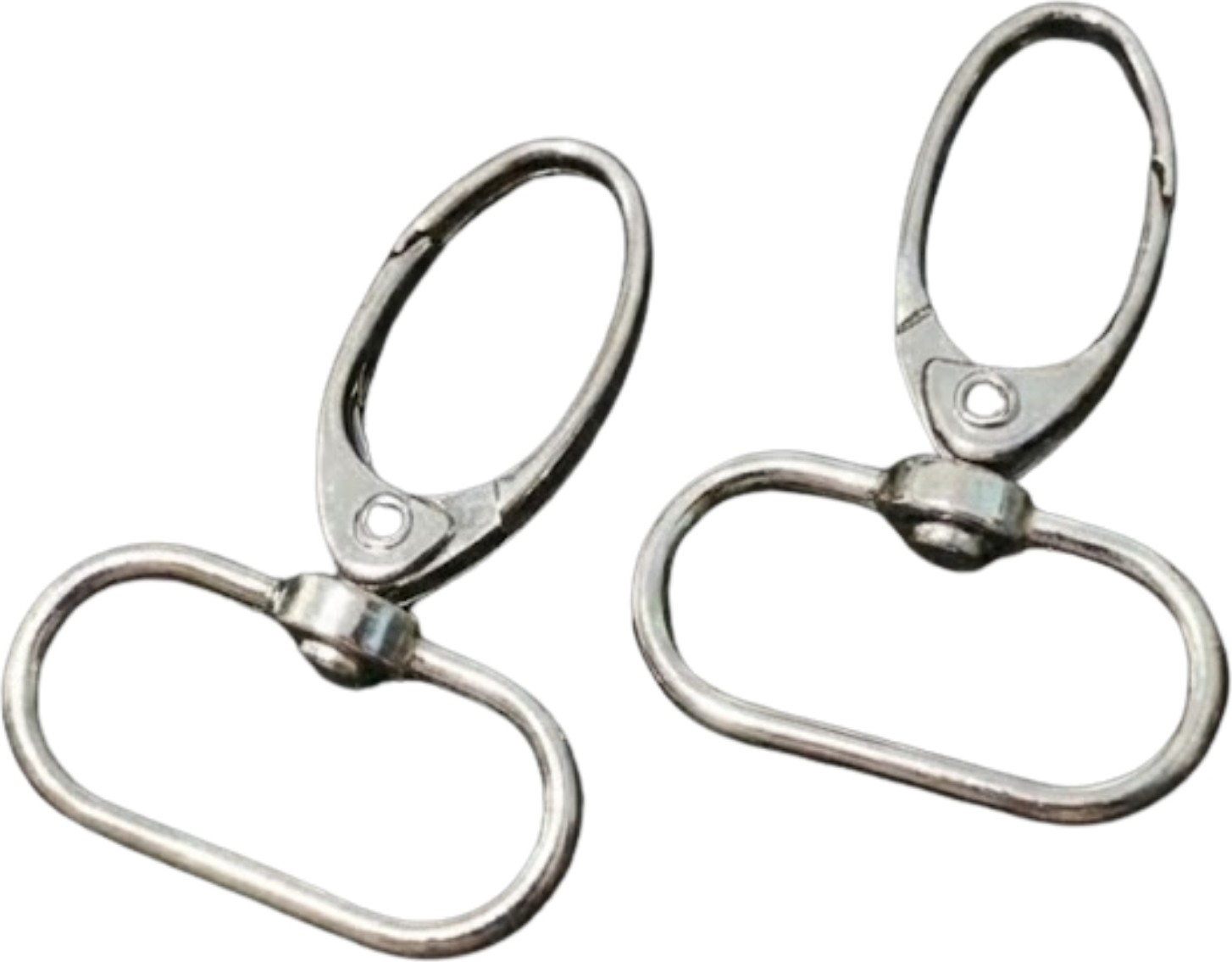 Orhan Çanta 2.5 cm Akrep Kanca Nikel (Gümüş) - Metal Çanta ve Cüzdan Askı Klipsi - 20 Adet görsel 6
