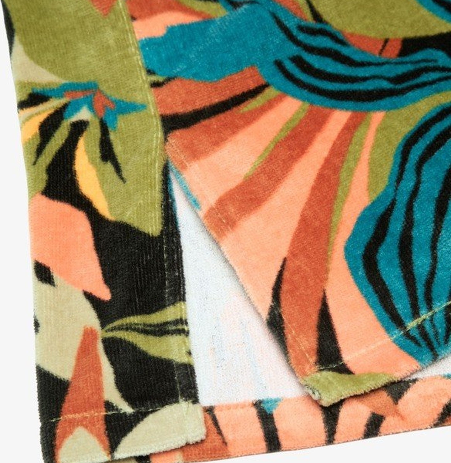Billabong Womens Hooded Towel Kadın Siyah Havlu görsel 3