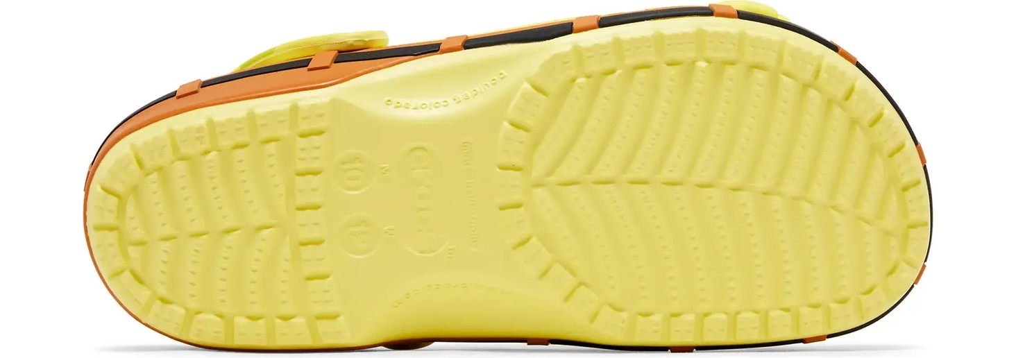 Crocs Classic Clog Spongebob Squarepants Sarı Eva Malzemeden Günlük Kullanım Için Rahat Terlik görsel 6