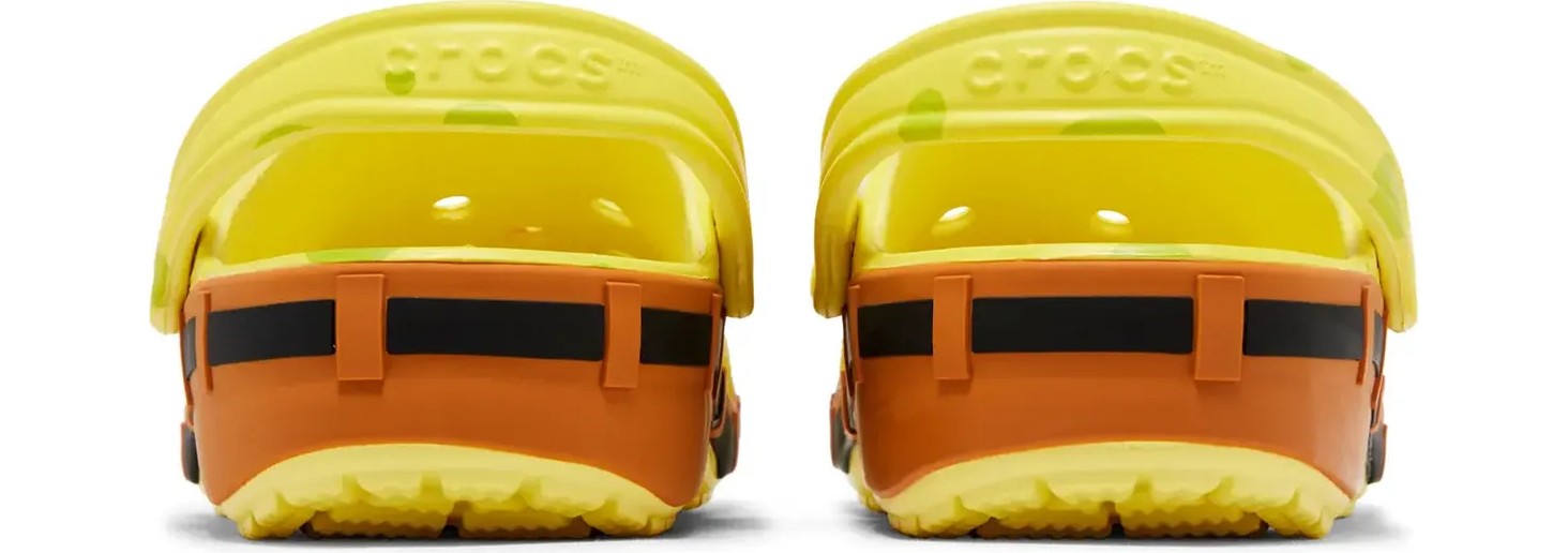 Crocs Classic Clog Spongebob Squarepants Sarı Eva Malzemeden Günlük Kullanım Için Rahat Terlik görsel 7