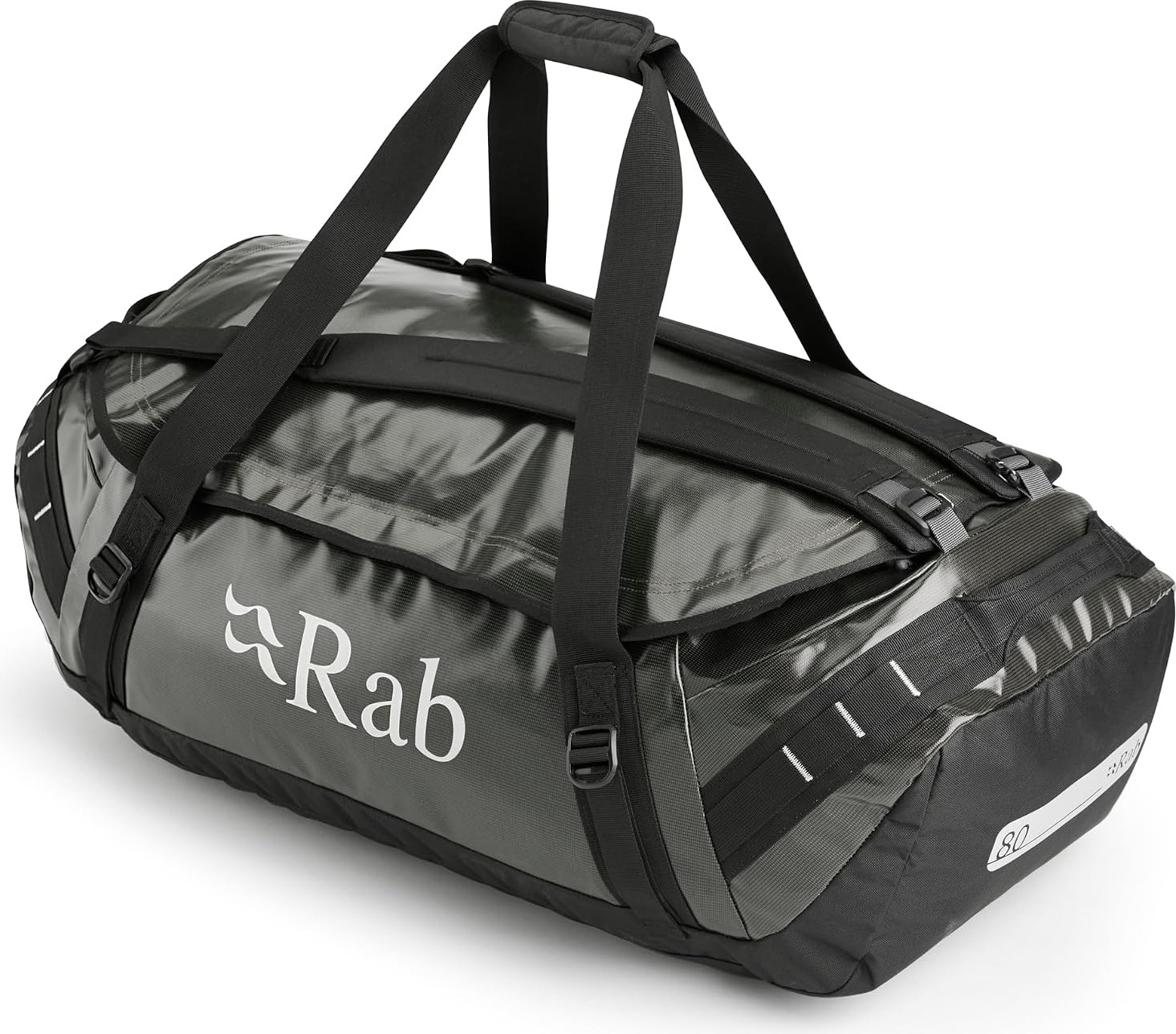 Happy Trend Rab Expedition Kitbag Iı - Seyahat ve Keşif Tırmanışı Için Dayanıklı Spor Çantası, Koyu Arduvaz, 80-Liter