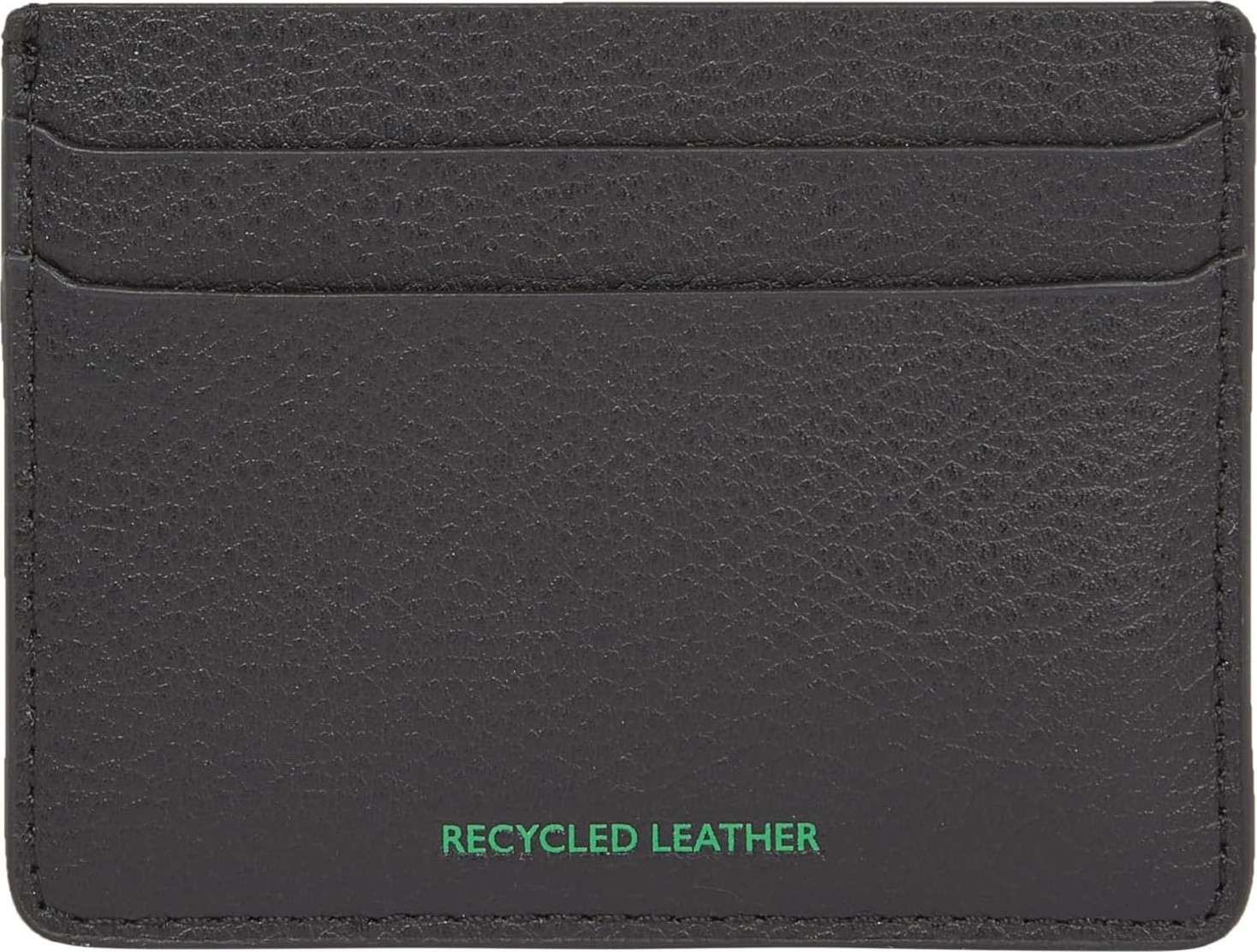 Happy Trend Tommy Hilfiger Tjm Herıtage Leather cc Holder Erkek Cüzdan, Siyah, Tek Beden görsel 2