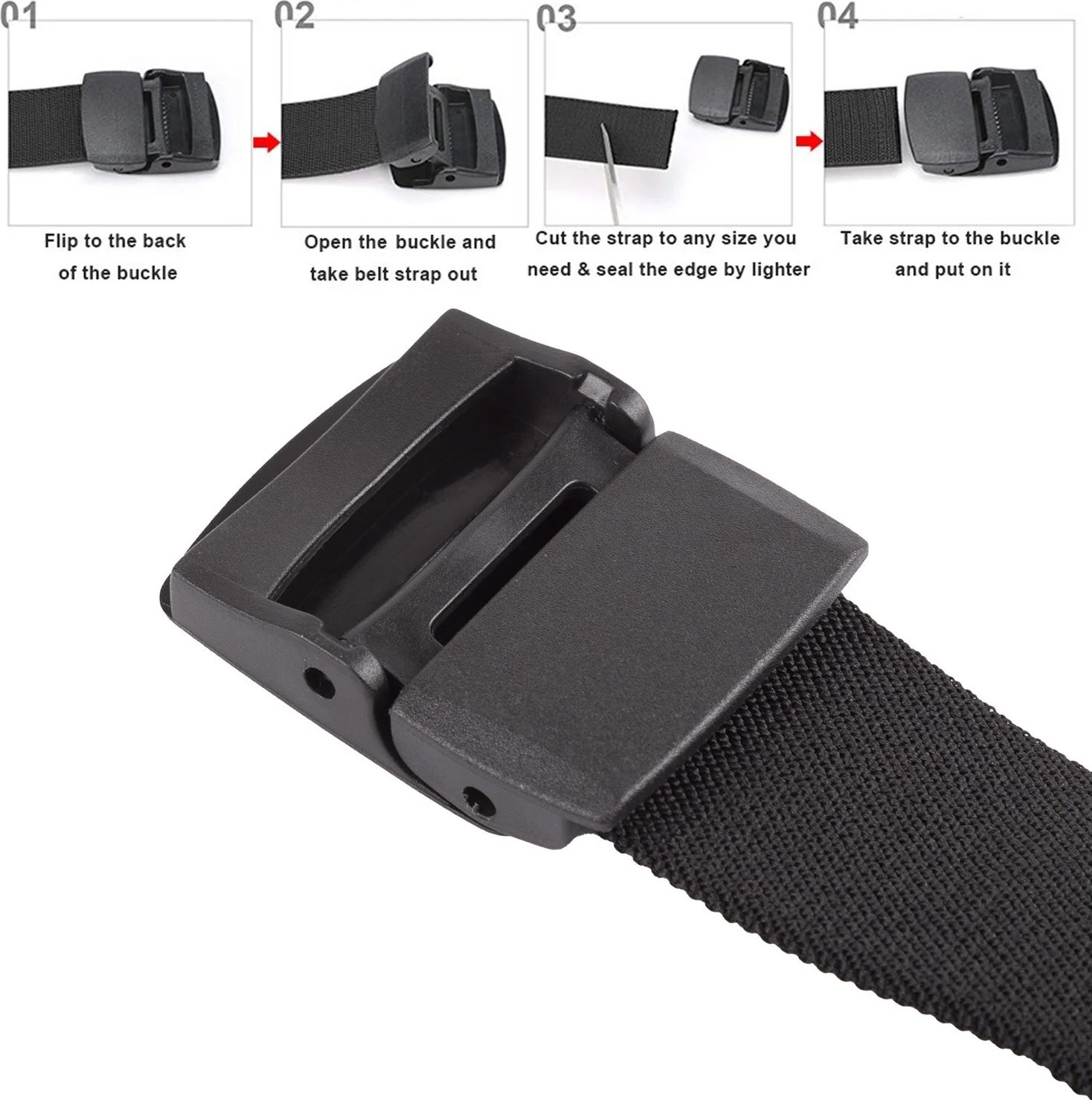 Evolite Outdoor Stretch Kemer 4cm görsel 4