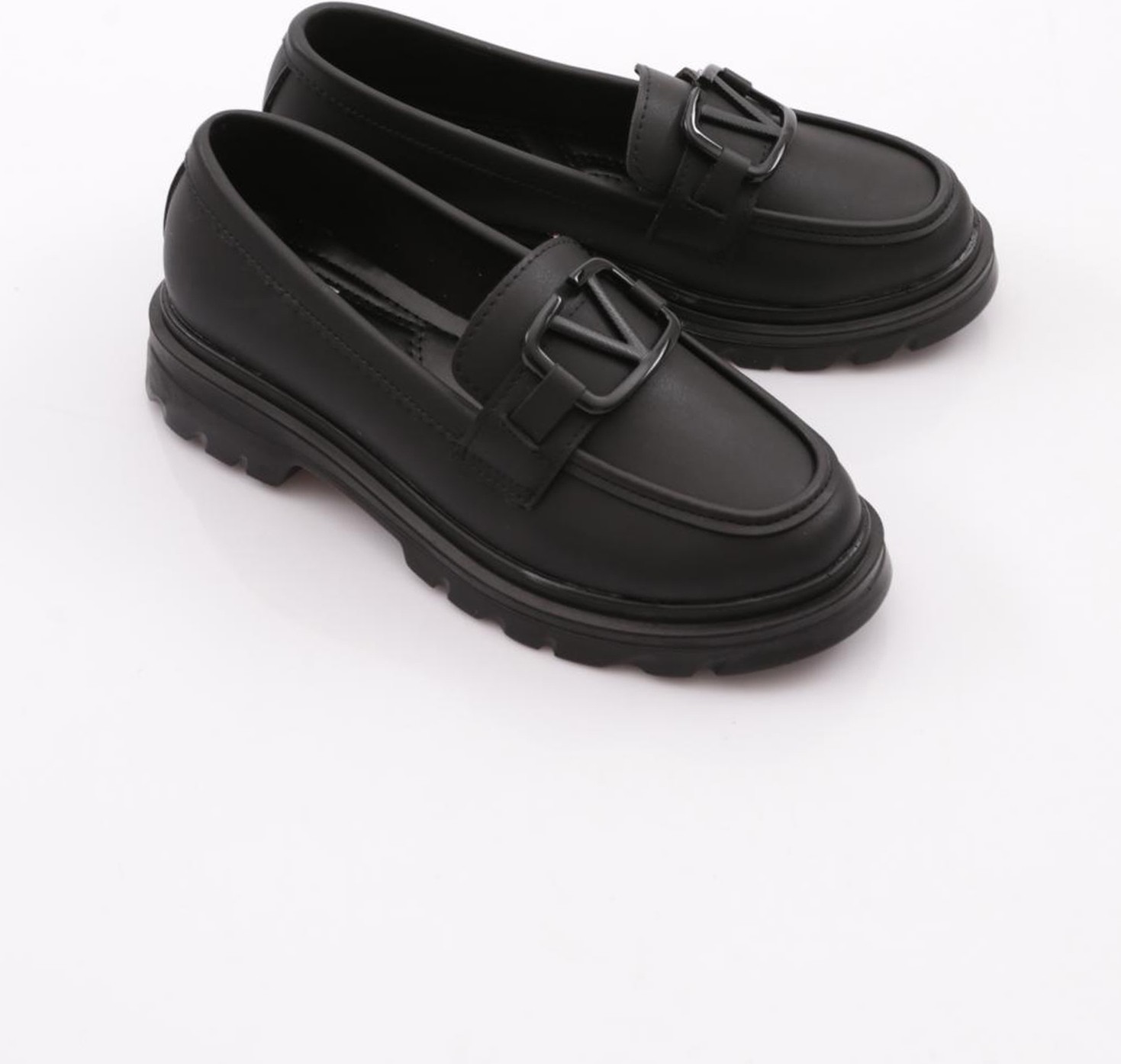 DGN 2621153 Kadın Tokalı Loafer Ayakkabı görsel 2