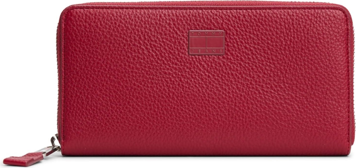 Happy Trend Tommy Hilfiger Tjw Must Large Za Kadın Cüzdan, Kırmızı, Tek Beden