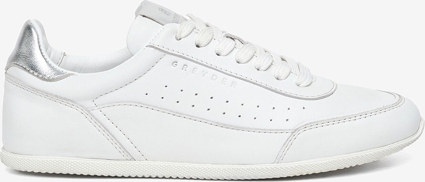 Greyder Kadın Siyah Hakiki Deri Sneaker Ayakkabı 6Y2UA35610