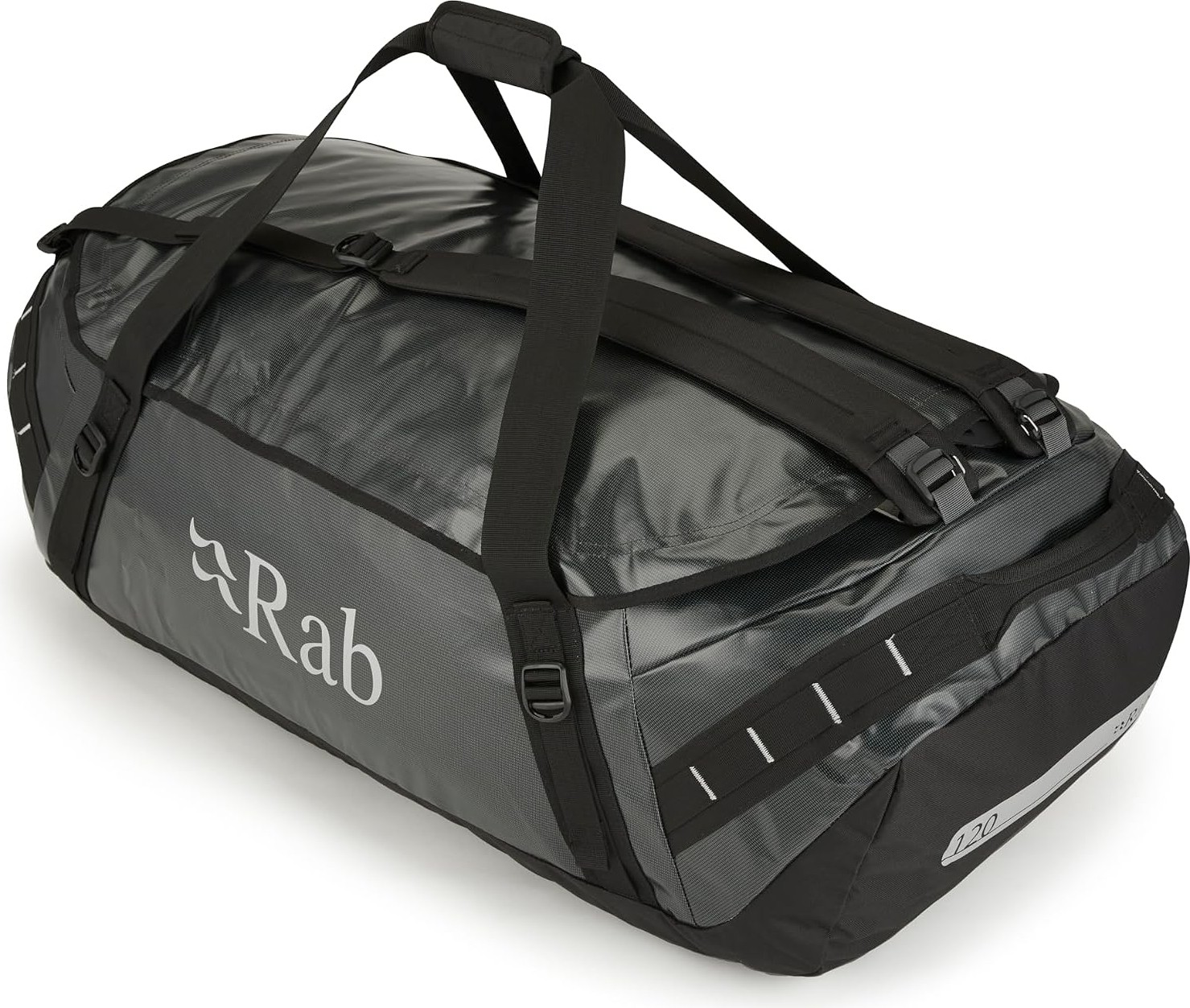 Happy Trend Rab Expedition Kitbag Iı - Seyahat ve Keşif Tırmanışı Için Dayanıklı Spor Çantası, Koyu Arduvaz, 80-Liter görsel 4