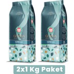 Mare Mosso Caffe ê Vendite Espresso Genova 2x1 kg Paket Dengeli Lezzetli Çekirdek Kahve Moka Pot İçin Özel Kavrulmuş