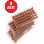 Safestore 3 Adet 5'li Araç Motosiklet Lastik Tamir Fitili Doğal Kauçuk Malzeme ile Güvenilir Onarım