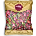 Elit Çikolata Stella 1 kg Glutensiz Çilek Şeftali Vişne Elma Aromalı Hediye Çikolata