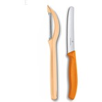 Victorinox Turuncu Soyacak ve Bıçak Seti Evrekala