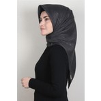 Eşarppark Kışlık Yün Eşarp 1196-4 Siyah