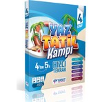 Yanıt Yayınları  4. Sınıf 4'den 5'e Geçenlere Yaz Tatil Kamp Kitabı