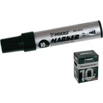 Mikro 6010 Markör Jumbo Permanent Kalem 10 mm Siyah (12 Li Kutu