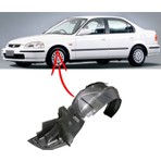 3K Honda Civic Ies Sol Çamurluk Davlumbazı 1996-2001 Orijinal Kalitede Kalın Plastik