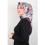Piramit Dijital Eşarp 1346-5