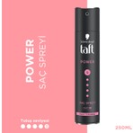 Schwarzkopf Taft Power Saç Spreyi Mega Güçlü 24 Saat Hacim 250 ml Kuru Yıpranmış Saçlara Kaşmir Yumuşaklığı