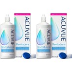Acuvue RevitaLens Çok Amaçlı Lens Solüsyonu - Gün Boyu Konfor ve Dezenfeksiyon, Silikon Hidrojel ile Uyumlu, 2×360 ml