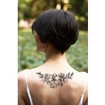 BP Tattoo Büyük Boy Çiçek Dövmesi