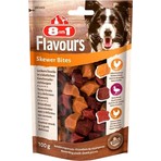 8in1 Flavours Köpek Ödülü 100 gr Yüksek Proteinli Tavuk ve Ördek Göğsü İçeren Lezzetli İkram