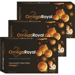OmegaRoyal Omega Royal Havyar Balık Yağı 30 Kapsül 3 Adet