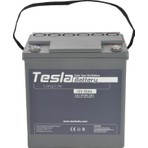 Tesla Akü 12V 55AH Solar Jel Akü Extra Performans (Yeni Üretim)