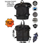 Sevbags Su Geçirmez Motorsiklet Koruma Demiri Dikdörtgen Avadanlık Çantaları 2 Adet Uzunluk 27 cm