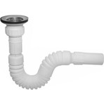 Varsakaca Kısa Sifon Gırtlak Boru Lavabo Altı